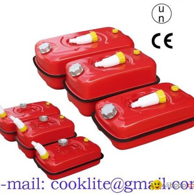 Bidão tanque galão deitado 5/10/20L vermelho para combustível ou gasolinapicture1