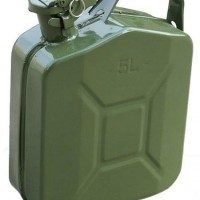 Jerry Can NATO Style Gasoline Fuel Can Metal Gas Tank Emergency Backup