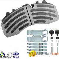 truck disc brake pad WVA 29108 29087 for DAF IVECO MERCEDES BENZ MAN SCANIA