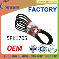 OEM 5pk1705 good quality low price poly rib v belt pk pj pl belt for AUDI/Benz/