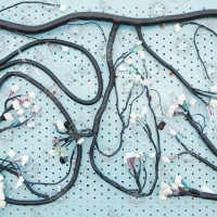 New energy vehicle high voltage low voltage wiring harness cable assembly