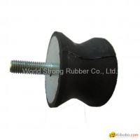 Rubber to metal bonded parts