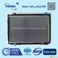 Aluminum auto radiator DPI 1512 for TOYOTA T100 AT from OEM