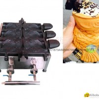 Gas type Ice cream Taiyaki making machine Fish cone Taiyaki maker