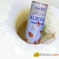 240ml almond juice in can