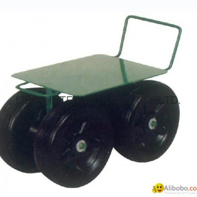 TOOLS STEEL GARDEN SEAT TC1405 WITH SOLID WHEELpicture1
