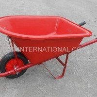 Plastic tray kids wheel barrow WB0200 with solid wheel