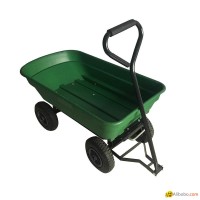 100KG 50L GARDEN TIPPING CART TC4253A with Rubber Air Wheel