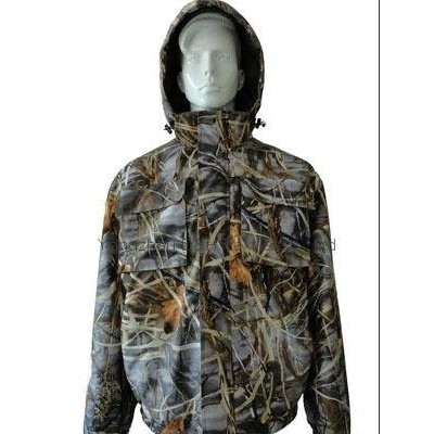 Fine Cotton Twill Camouflage Winter Jacket Short Coverall Work Clothpicture1