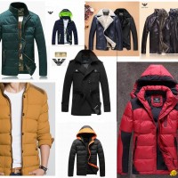 Armani down jacket for mens outwear Armani Men's Coats armani Jackets Emporio