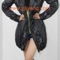 2013 New Style Women Black Outdoor Down Jacket