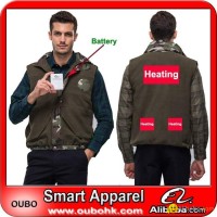 Heated vest  with battery system heating clothing warm OUBOHK