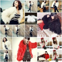 Women's Sheepskin Sheep Fur Coats Fur Jacket With 3 Colors Europe Orders 10Z