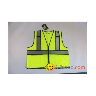 Fabric polyester mesh fabric Reflective Safety Vest , police safety vest M-5XL Spicture1