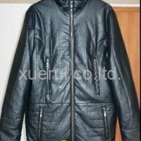 Man leather coat