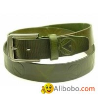 Male Casual Vintage Genuine Leather Belt with Pin Buckle