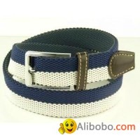 Fashion Elastic Fabric Woven Stretch Belt