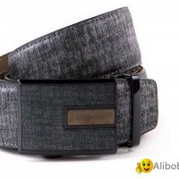 PU automatic buckle male belts