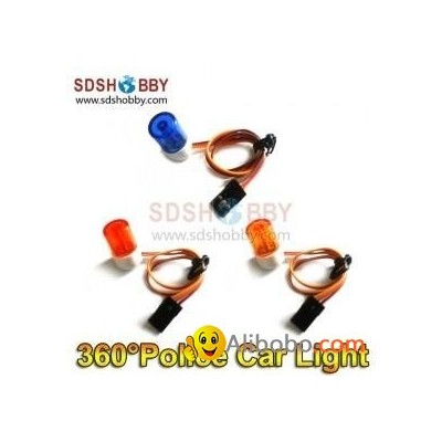 High Imitation RC 360 Degree Rotation Small Night Flash LED Lightpicture1