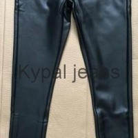 women's  PU jeans