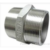 stainless steel hex nipple