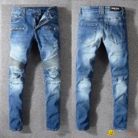 newest Balmain jeans,1:1 quality men Balmain jeans,high copy Balmain jeans