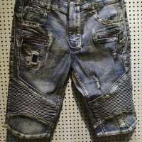 Balmain Jean Pants Short Balmain jeans man pant wash skinny jean pants