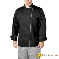 LONG SLEEVE PIPED EXECUTIVE ROYAL COTTON CHEF COAT