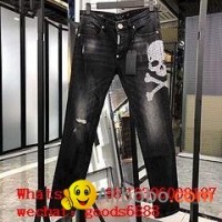 Wholeale Cheap Phili Plein Jeans Men's Phili Plein Jeans clothing trousers