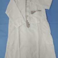 Embroidered Arabian Robe for Children 3X Peached Fabric