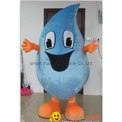 blue water mascot costumepicture1