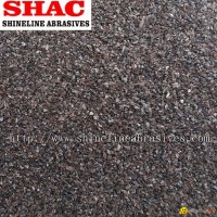 Brown fused alumina powder and grains 0.05mm-8mm for refractory media