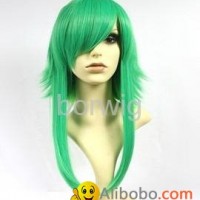 Vocaloid GUMI Green Cosplay Wig Synthetic Hair Wig Customized Wigs
