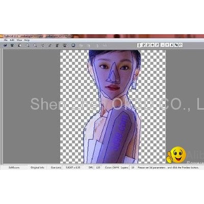 PSD TO 3D 101 Lenticular Software Use For 2D to 3D Images Softwarepicture1