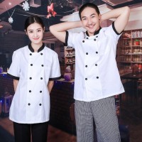 hot selling high quality chef jacket restaurant uniform kitchen cooking chefcoat