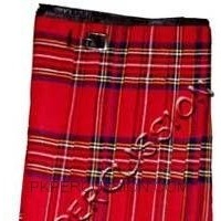 Men Scottish Highland Tartan Clan Kilt 5 and 8 Yards