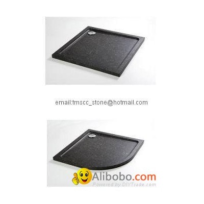 shower tray made from Chinese blue/black limestonepicture1