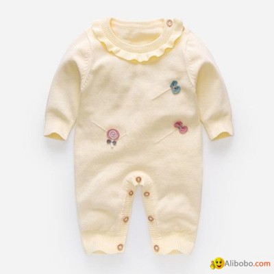 Hello babyBaby Hooded Romper 2020 Spring New Long-sleeve Newborn Baby Romper Girpicture1
