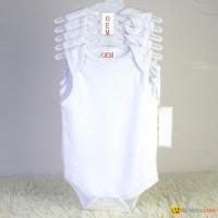 newborn baby 5 pack sleeveless bodysuits OEM orders china baby garments factory