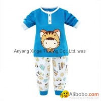 Cotton Spring Autumn Baby Clothing Sets Long Sleeve Newborn Shirt+Pants Suits