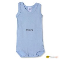 Mbibi Organic Cotton Sleeveless Baby Romper