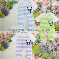 2015 Summer Baby Romper Panda Baby Boy Girl Jumpsuit Romper Newborn Creepers