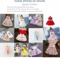 Girl Dress in stock