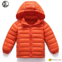 Children's Winter Down Coat with Hoodies