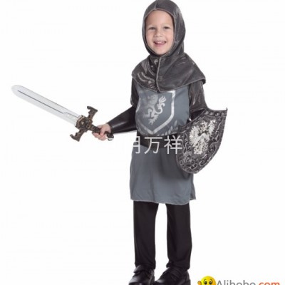 The Black Knight Boys Medieval Halloween Costumepicture1