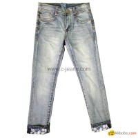 Children Classical Jeans Cotton Pants