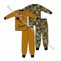 Kids Pajamas Cotton Two Set For One(CC40065LS)