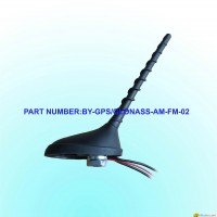 GNSS AM FM Combined Antenna Screw Mount For Vehicle