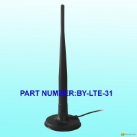 Magnetic Base 65mm Lte 4G Antenna with SMA Connector RG174 Cable