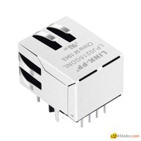 HFJ11-S101E-L21 Tab Up RJ45 Connector With 90 Degree